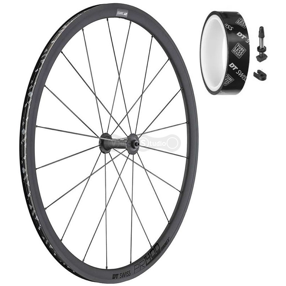 Колесо переднее DT Swiss PR 1400 DI OXIC 700C RB 32 5/100