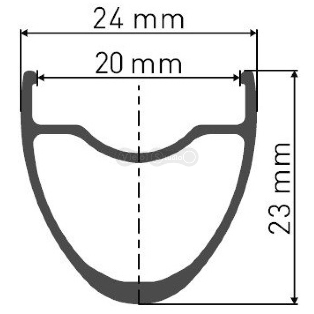 Колесо переднее DT Swiss PR 1600 SP 700C CL 23 12/100
