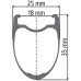 Колесо заднее DT SWISS PRC 1400 SP 700C RB 35 5/130 ASLS11