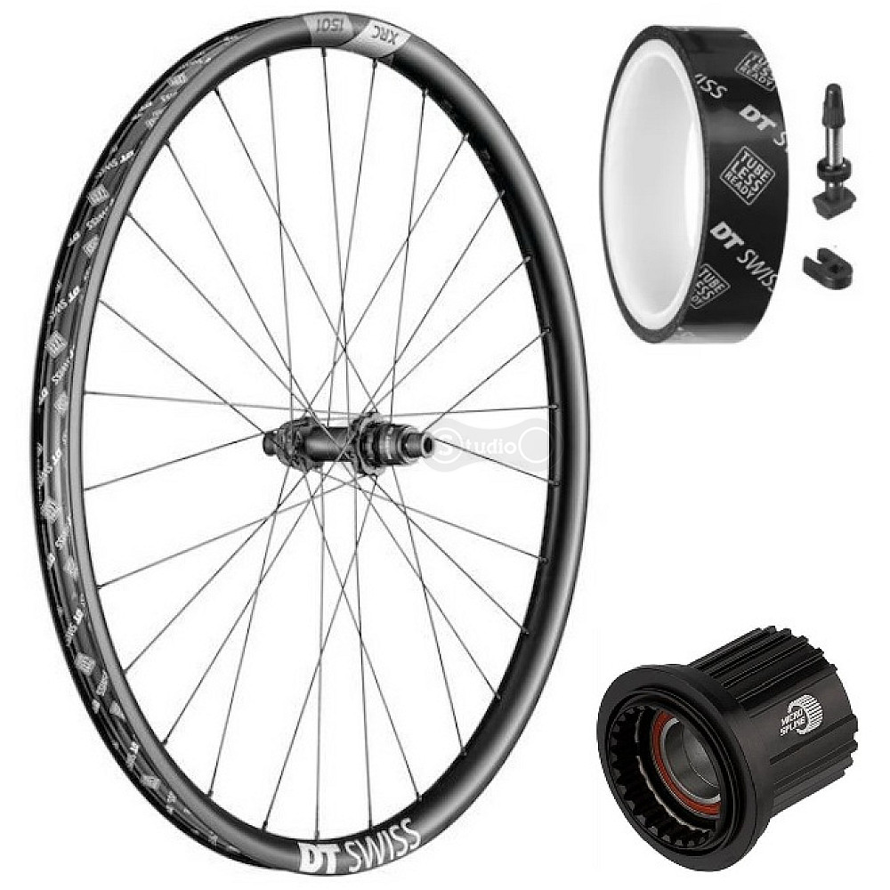 Колесо заднее DT SWISS XRC 1501 SP 29 CL 30 12/148 ASRAM