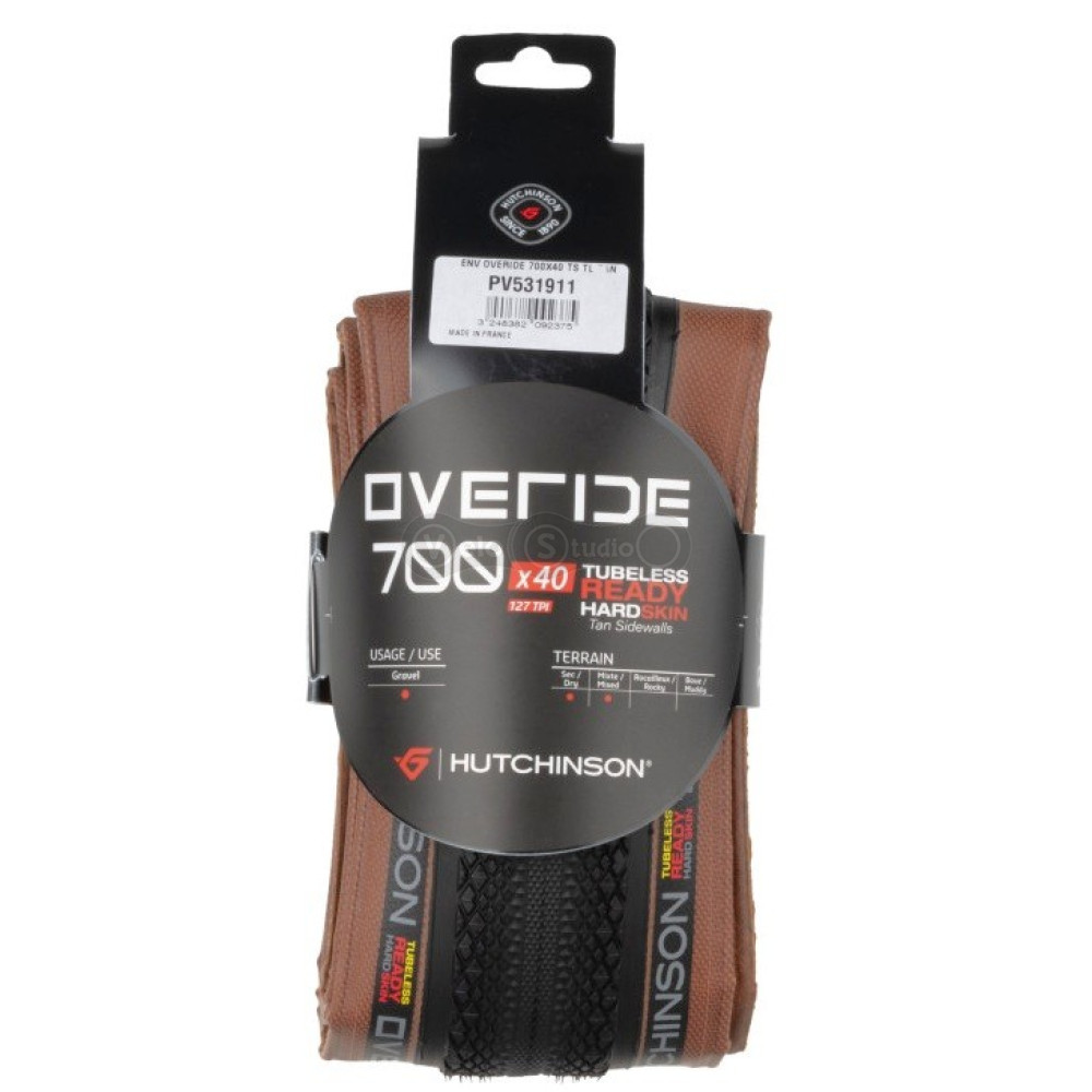 Покрышка HUTCHINSON OVERIDE TLR HARDSKIN TAN 700x40