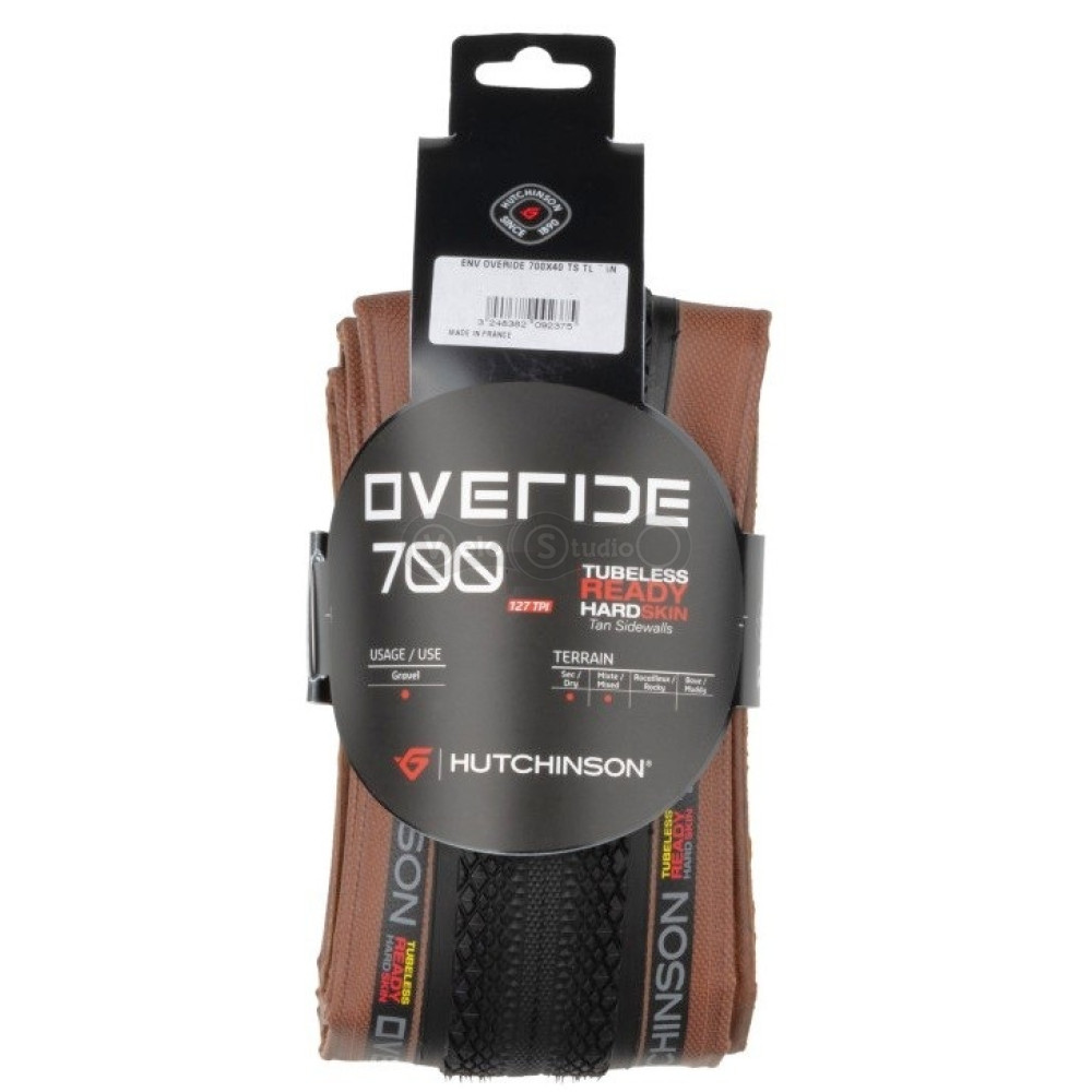Покрышка HUTCHINSON OVERIDE TLR HARDSKIN TAN 700x45