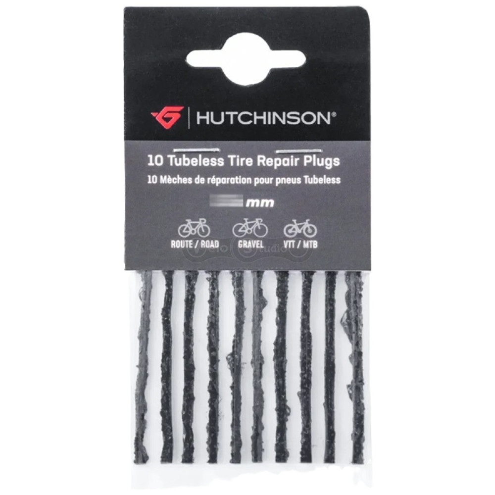 Стержни для ремонта бескамерки Hutchinson Rubber String - 1,5 мм 10 шт