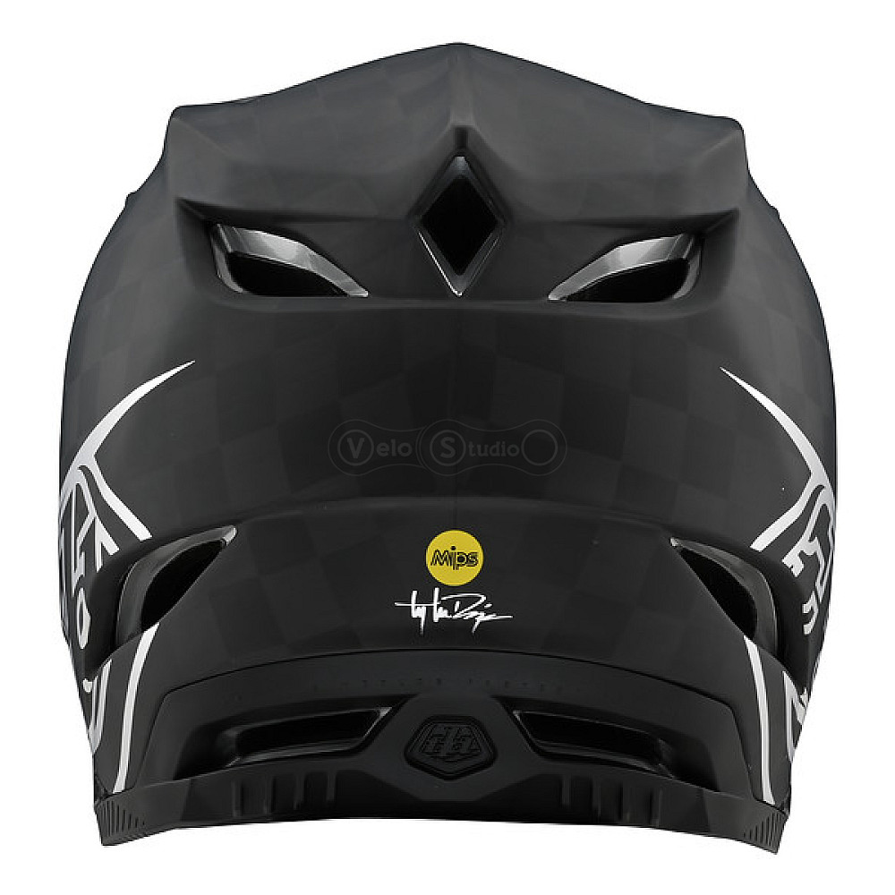 Вело шлем TLD D4 Mips Carbon Helmet [Stealth Black/Silver] L (58-59 см)