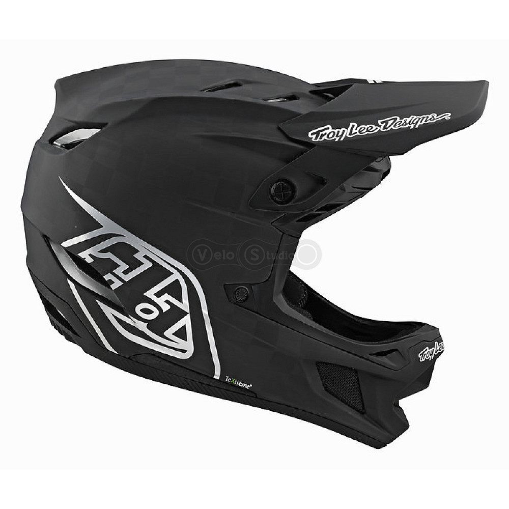 Вело шлем TLD D4 Mips Carbon Helmet [Stealth Black/Silver] L (58-59 см)