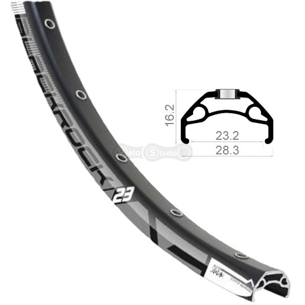 Обід Rodi BLACKROCK 23 26, 559x23, 32 відп., AV, пістонований, чорний