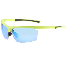 Дитячі окуляри Relax Quarry жовті матові, лінза smoke (PC), blue white revo, кат 3