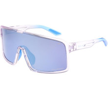 Очки Relax Gull кристальные, линза smoke (Polarized TAC 1,0 mm), ice blue revo, кат 2
