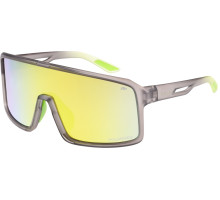 Очки Relax Gull серые матовые, линза brown (Polarized TAC 1,0mm), yellow revo, кат 3