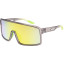 Очки Relax Gull серые матовые, линза brown (Polarized TAC 1,0mm), yellow revo, кат 3