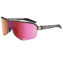 Очки R2 FLUKE dark/grey (PC), линза pink (HD), покрытие black/red full revo, кат 3