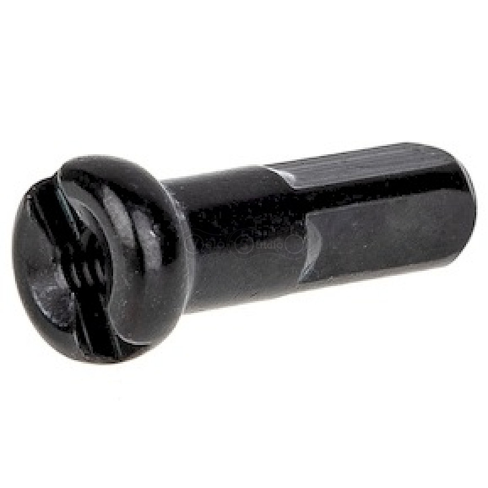 Ниппель ONRIDE 14G, 14x2 мм, латунь, черный, 100 шт