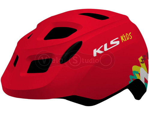 Шолом дитячий KLS Zigzag червоний XS (45-49см)