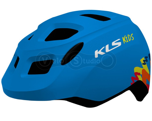 Шолом дитячий KLS Zigzag синій S (49-53см)