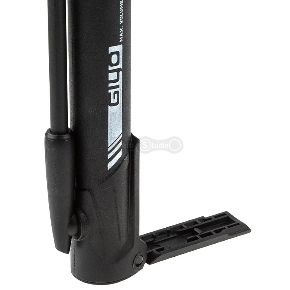 Насос мини-напольный Giyo GM-64P, пластик, боковой шланг, 28см, 120psi