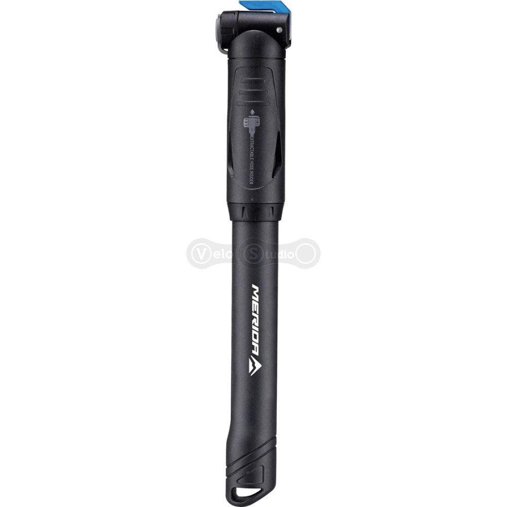 Насос MERIDA PUMP/ECO ROAD MINI L:22.5CM PLASTIC,BLACK/WHITE 100 psi