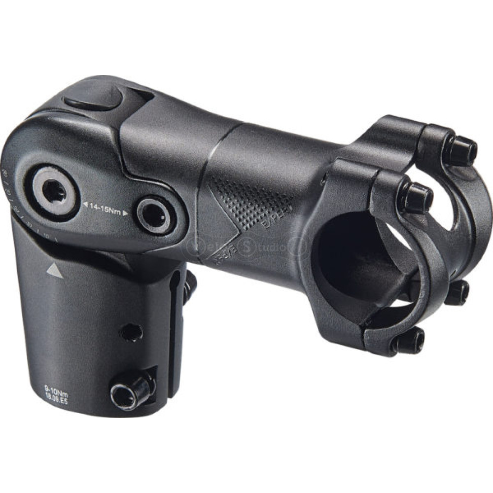 Винос MERIDA Expert TK Black, 31.8 mm, 90 mm, Angle: 0° to +90°, Alloy eSPRESSO CITY/TK size XS-M