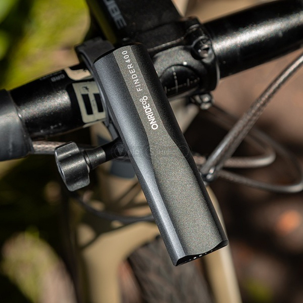 Велосипедна фара ONRIDE Finder 400 (400 lm, 1200 mAh, Type-C)