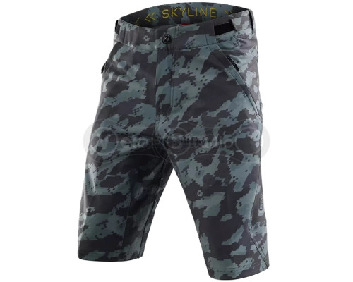 Вело шорти TLD Skyline Short Shell Digi [Camo Spruce] XXL (38)