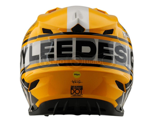 Мотошлем TLD GP PRO Mips HELMET; FIFTY-50 [WHITE / GOLD] SM