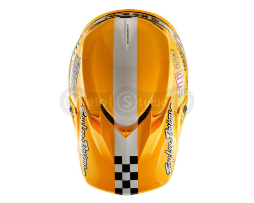 Мотошлем TLD GP PRO Mips HELMET; FIFTY-50 [WHITE / GOLD] SM