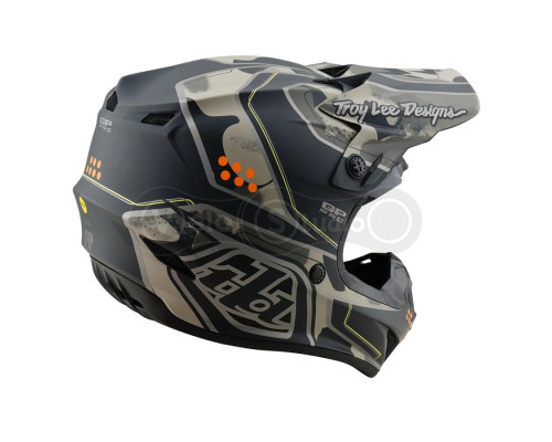 Мотошолом TLD GP PRO Mips HELMET; TROOPER [BLACK/CAPER] XL