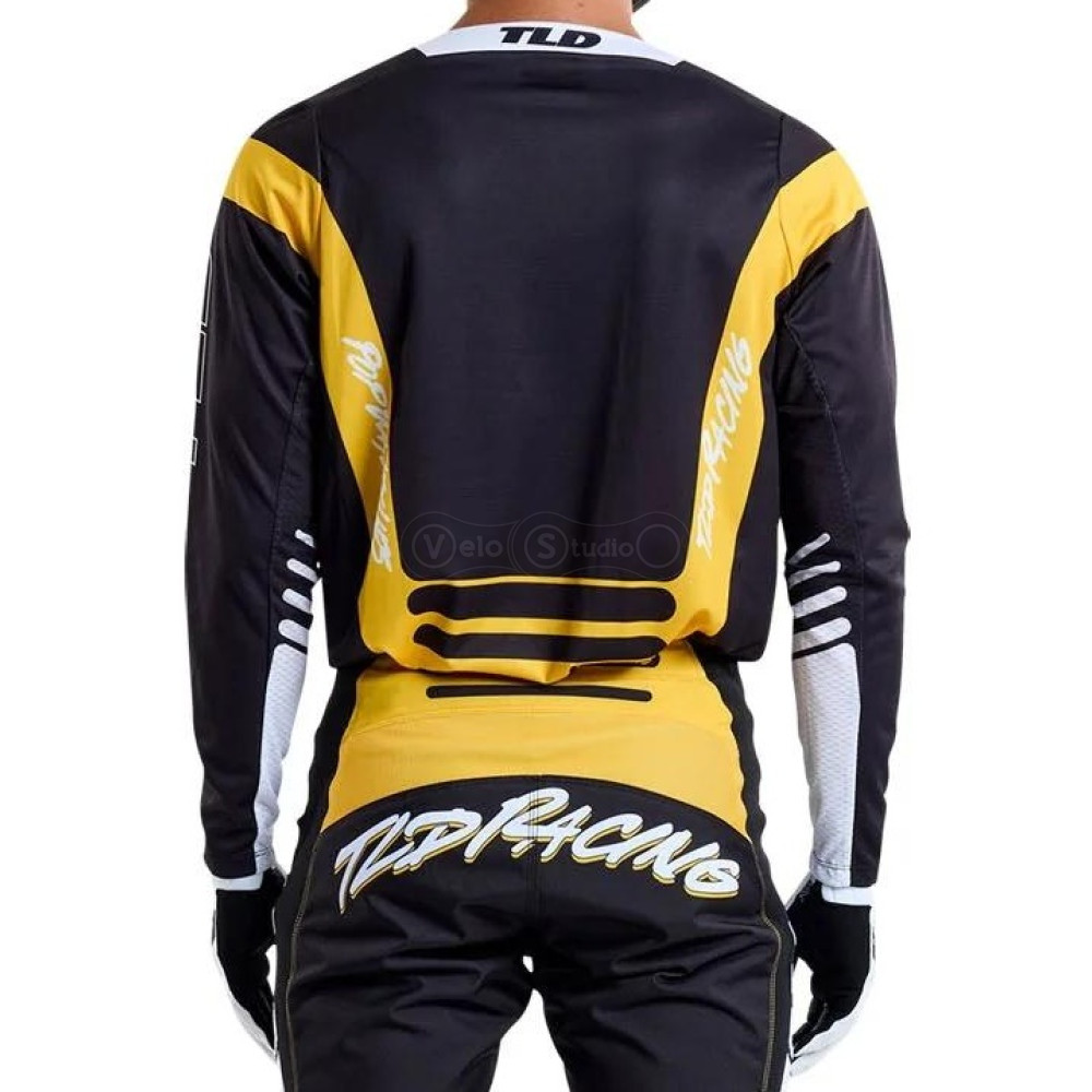 Мото джерсі TLD GP PRO JERSEY; FIFTY-50 [BLACK/GOLD] LG