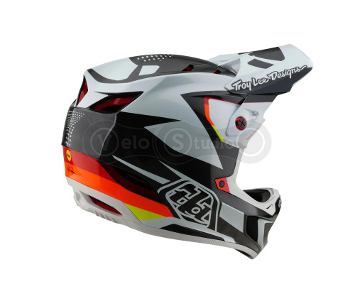 Вело шолом TLD D4 Carbon Mips Helmet; [Optic Black] MD