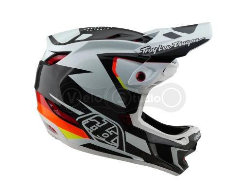 Вело шолом TLD D4 Carbon Mips Helmet; [Optic Black] MD