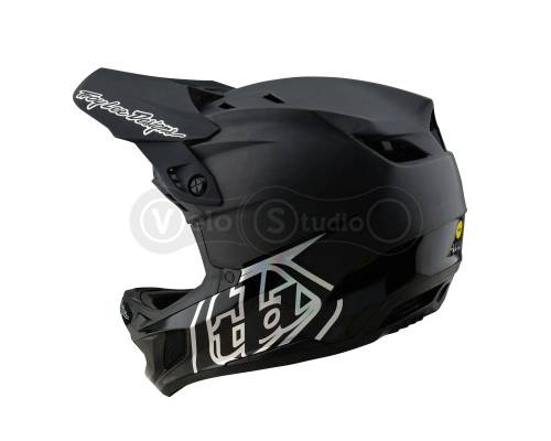 Вело шолом TLD D4 Carbon Mips Helmet; [Stealth Black] MD