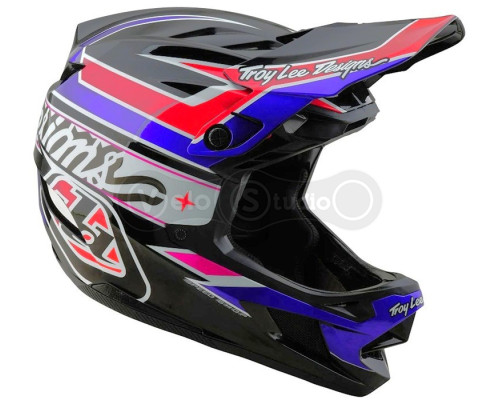 Вело шолом TLD D4 Polyacrylite Mips Helmet; Linear [Black] MD