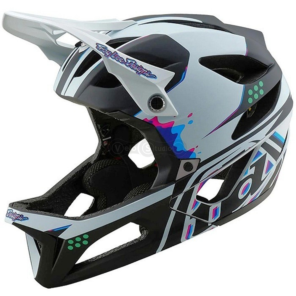 Вело шлем TLD Stage Mips Helmet; Trooper [White] XS/SM