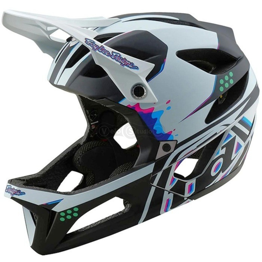 Вело шлем TLD Stage Mips Helmet; Trooper [White] MD/LG