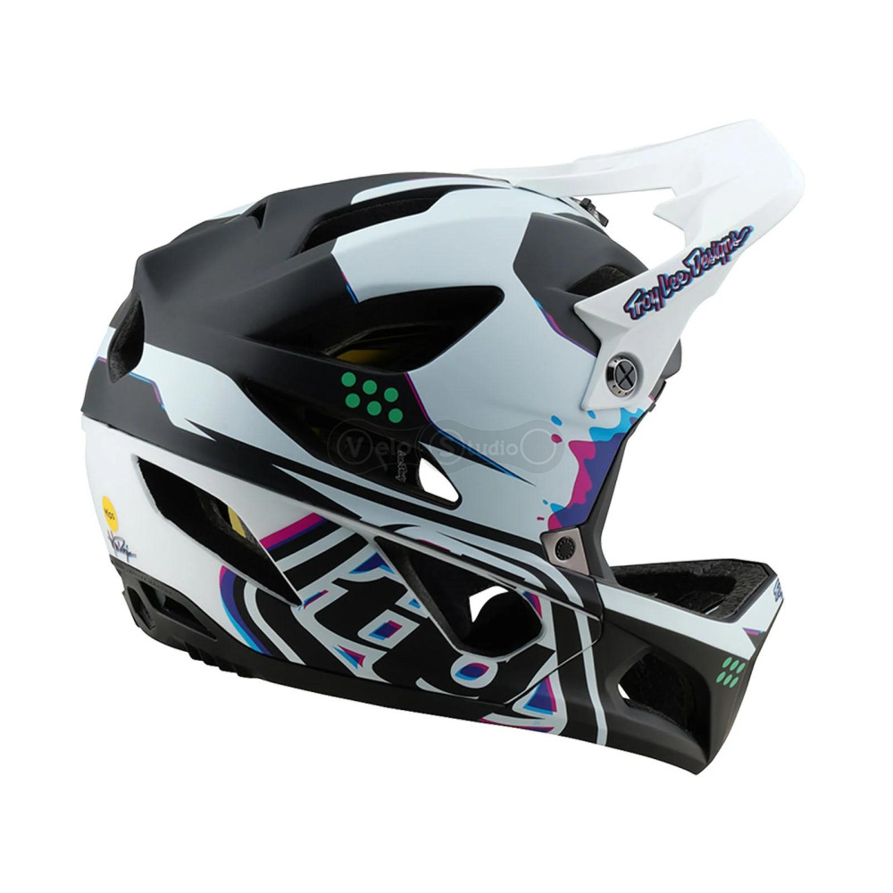 Вело шлем TLD Stage Mips Helmet; Trooper [White] MD/LG