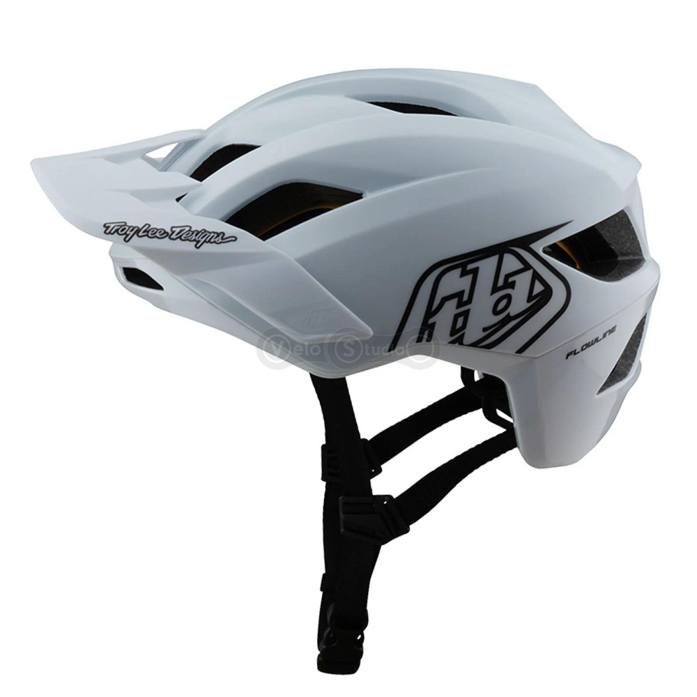 Вело шлем TLD FLOWLINE MIPS HELMET; POINT [WHITE / BLACK] MD/LG