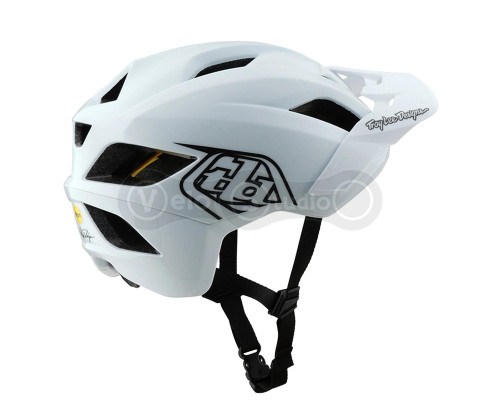 Вело шолом TLD FLOWLINE MIPS HELMET; POINT [WHITE/BLACK] MD/LG
