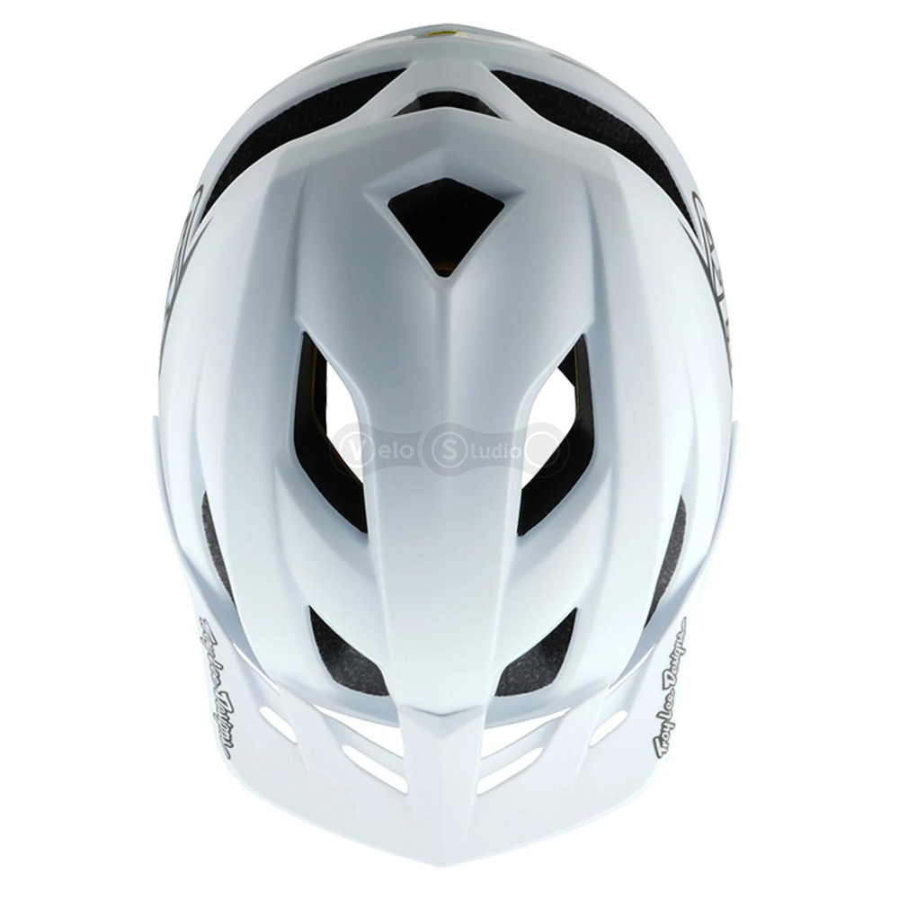 Вело шлем TLD FLOWLINE MIPS HELMET; POINT [WHITE / BLACK] MD/LG