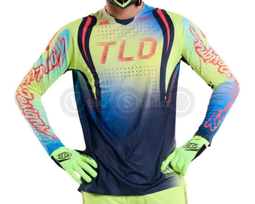 Джерсі TLD SPRINT ULTRA JERSEY; DRIP [GLO YELLOW] LG