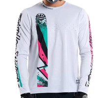 Джерси TLD SPRINT JERSEY; FULL PULL [CHALK] MD