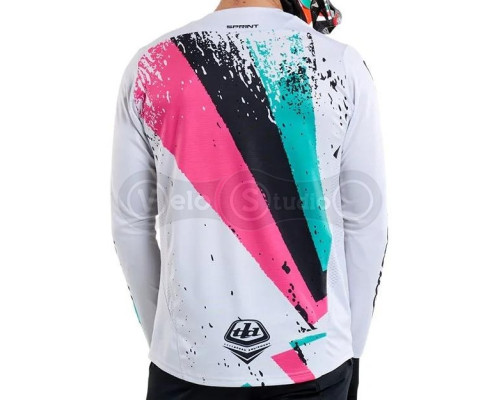 Джерси TLD SPRINT JERSEY; FULL PULL [CHALK] MD