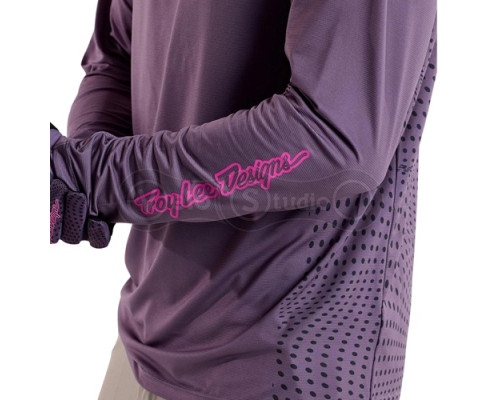 Джерси TLD SKYLINE LS JERSEY; RADIOSCAPE [DEEP PURP] LG