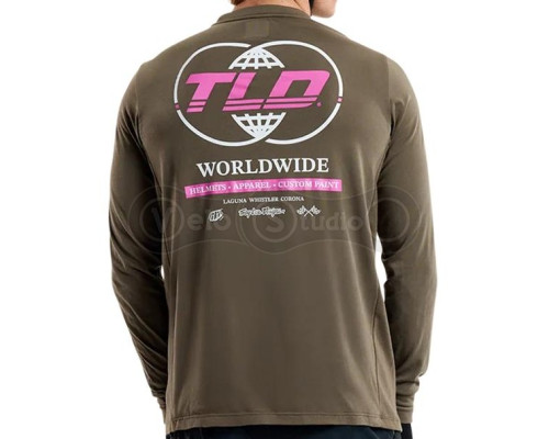 Джерси TLD SKYLINE LS RIDE TEE; WORLDWIDE [CAPER] LG