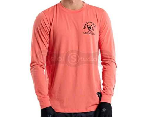 Джерси TLD SKYLINE LS RIDE TEE; P&W [MELON] SM