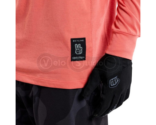 Джерсі TLD SKYLINE LS RIDE TEE; P&W [MELON] MD