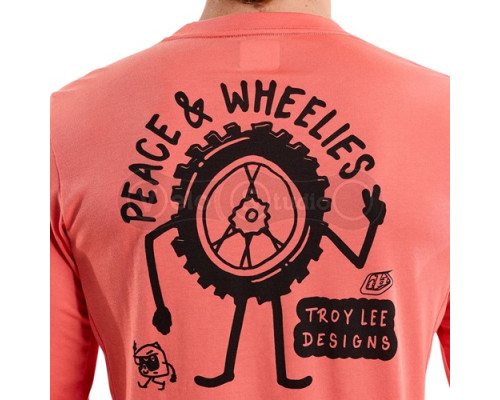 Джерсі TLD SKYLINE LS RIDE TEE; P&W [MELON] MD