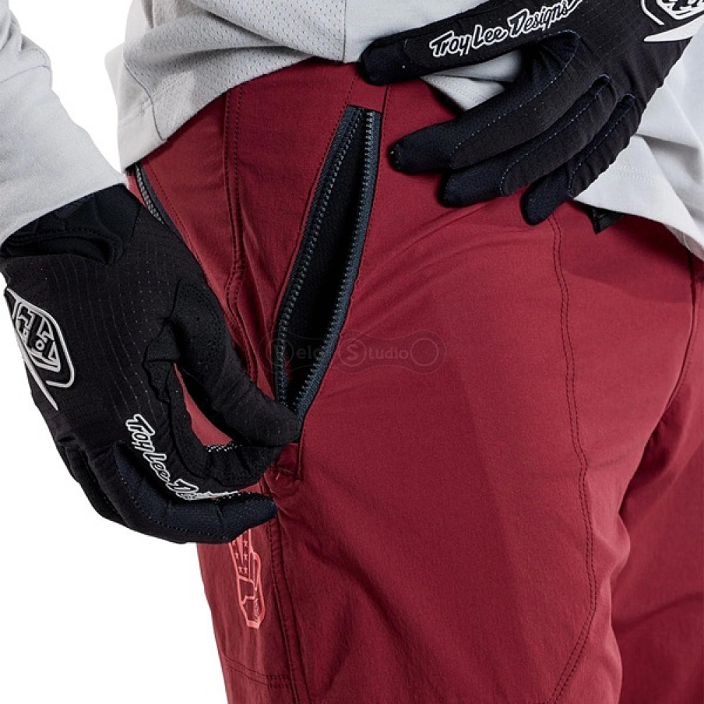Велошорты TLD SKYLINE TRAIL SHORT SHELL; MONO [OXBLOOD] 32