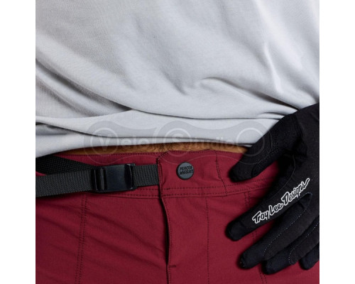 Велошорти TLD SKYLINE TRAIL SHORT SHELL; MONO [OXBLOOD] 36