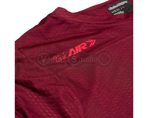 Джерси TLD SKYLINE AIR SS JERSEY; MONO [OXBLOOD] SM