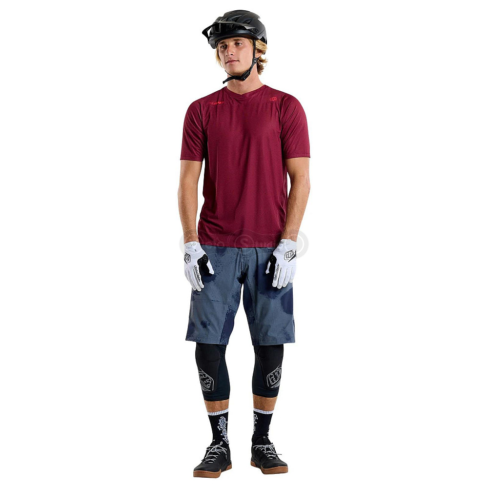 Джерси TLD SKYLINE AIR SS JERSEY; MONO [OXBLOOD] MD