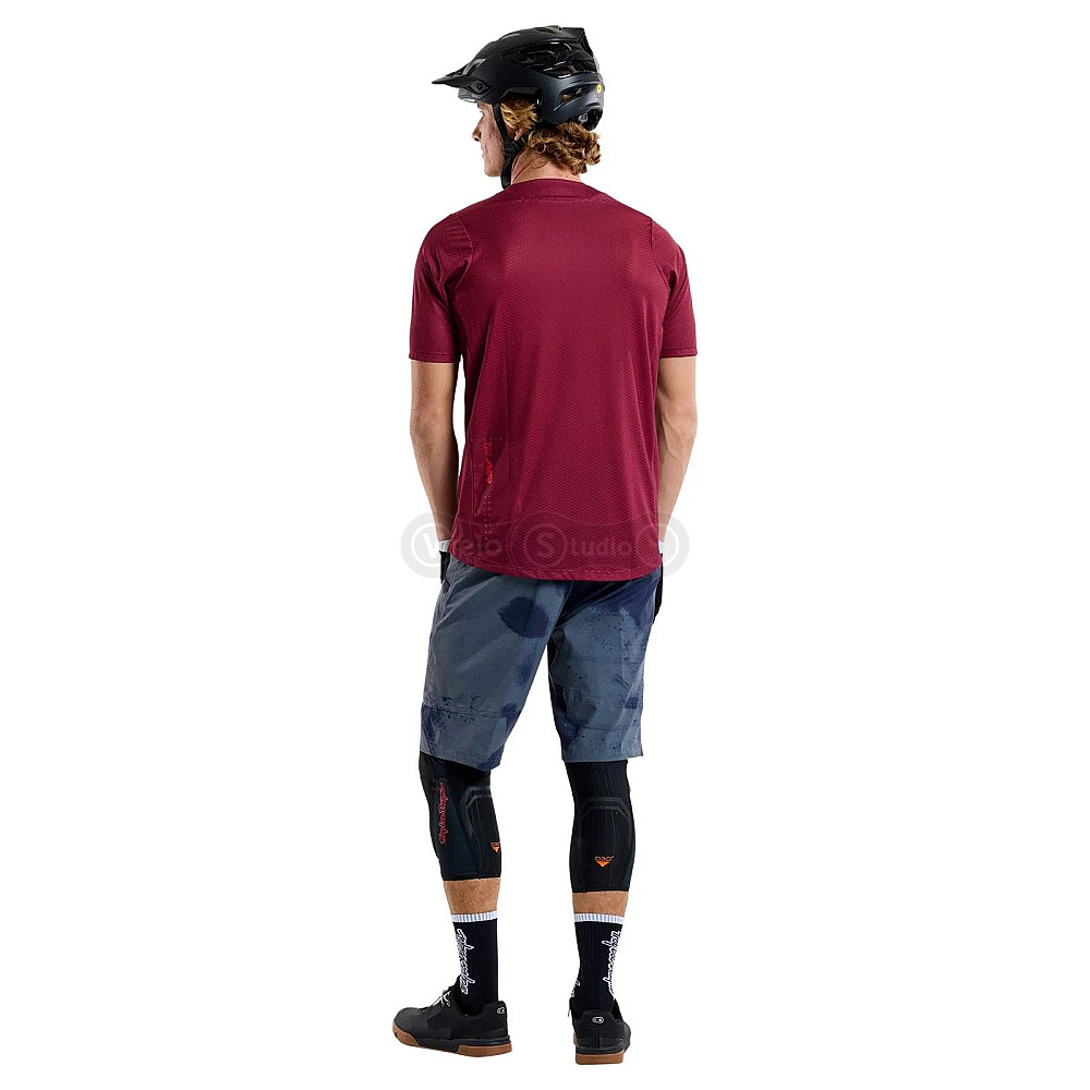Джерси TLD SKYLINE AIR SS JERSEY; MONO [OXBLOOD] MD